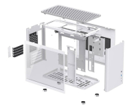Jonsbo D30 Aluminium White - 1356315 - zdjęcie 5